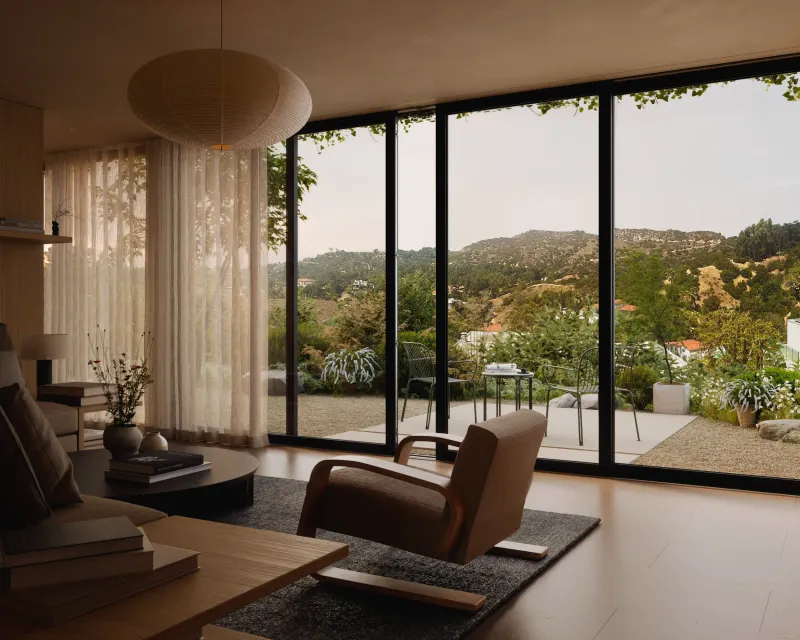 Griffith Residence — interior view